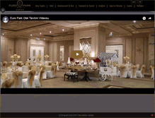 Tablet Screenshot of europarkotel.com